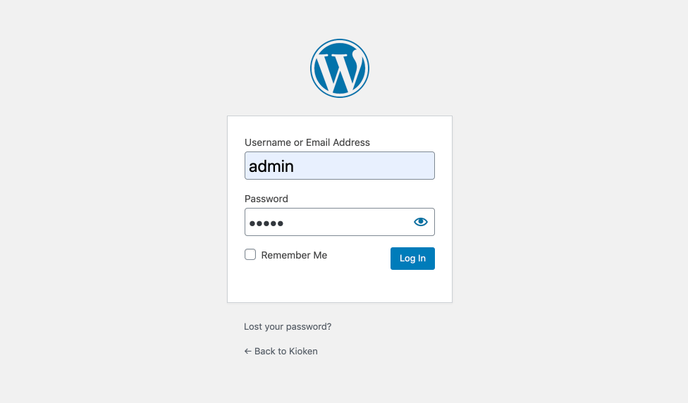 Admin login show/hide password feature with WordPress 5.3